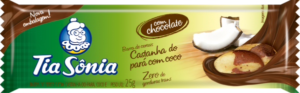 Barra Castanha do Pará e Coco com Chocolate